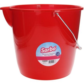 Sorbo Mopemmer - Rood - 12liter