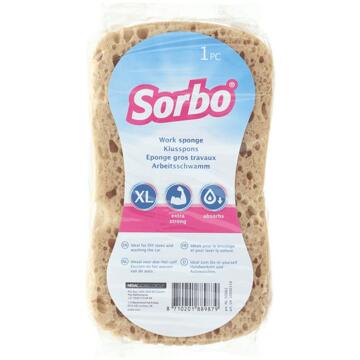 Sorbo Werkspons viscose XL Geel