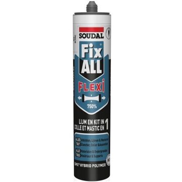 Soudal Lijmkit MS polymer Fix All grijs 290ml