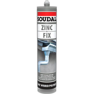 Soudal Zinc Fix  (Ms Polymer) Soudal                290 Ml.