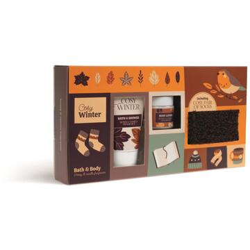 Source Balance Bad giftset Cosy Escape Socks 3-delig