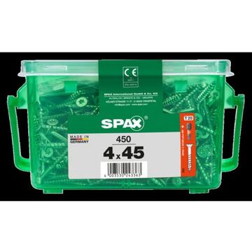 Spax Universeel Schroef 't-star' Wirox 4x45mm 450 Stuks