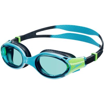 Speedo Biofuse 2.0 Zwembril Junior blauw - lime groen - 1 SIZE