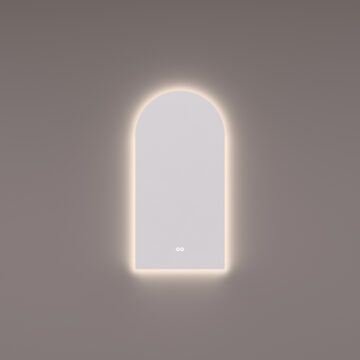 Spiegel Hipp Design SPV 15900 Toog 45x90 cm Met Verlichting Incl. Spiegelverwarming Hipp Design
