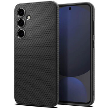 Spigen Liquid Air™ Backcover voor de Samsung Galaxy S24 FE - Matte Black Zwart