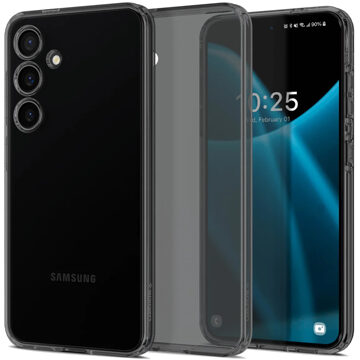 Spigen Liquid Crystal Backcover voor de Samsung Galaxy S24 - Space Crystal Transparant