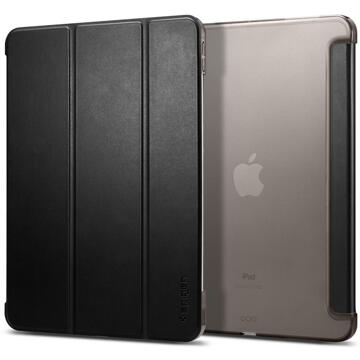 Spigen Smart Fold Bookcase iPad Air (2020) tablethoes - Zwart