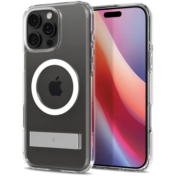 Spigen Ultra Hybrid S MagSafe voor de Apple iPhone 16 Pro Max - Transparent Transparant