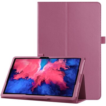 Stand flip sleepcover hoes - Lenovo Tab P11 Pro - Paars