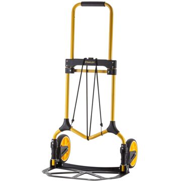 Stanley Opvouwbare Steekwagen FT582 - 90KG - Transportwagen - 50 x 45 x 98 CM - Zwart/Geel