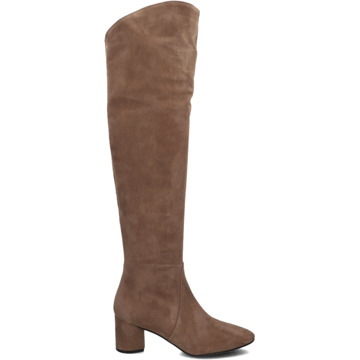 Stefano Lauran Taupe Suède Hoge Laarzen Giusy 4 Stefano Lauran , Beige , Dames - 39 EU