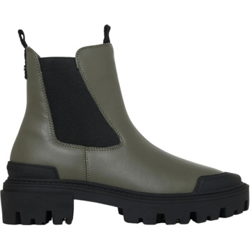 Steve Madden Groene Gevechtslaarzen met Rubberdetails Steve Madden , Green , Dames - 35 1/2 Eu,36 Eu,37 Eu,37 1/2 Eu,39 Eu,38 Eu,38 1/2 Eu,36 1/2 EU