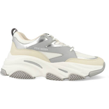 Steve Madden Progressive SM19000096-04005-04D Zilver / Wit-40 maat 40 Silver