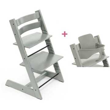 Stokke Tripp Trapp kinderstoel .babyset  glacier green
