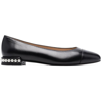 Stuart Weitzman Zwarte Ballerina Schoenen voor Vrouwen Stuart Weitzman , Black , Dames - 41 Eu,36 Eu,39 Eu,40 Eu,37 EU