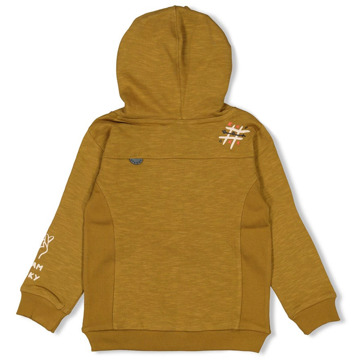 Sturdy jongens hoodie Olijf - 140
