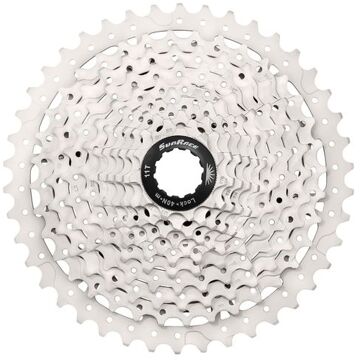 Sunrace Cassette 10 Speed Cs-ms3 11-46t Zilver