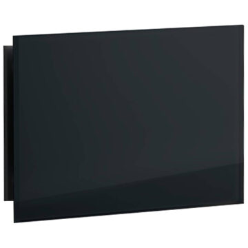 Sunshower Ventilatierooster set 2 Stuks rechthoekig 15x9 cm Zwart