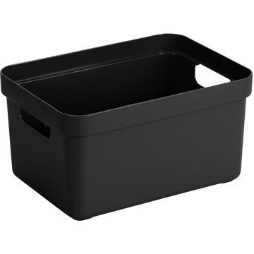 SunWare Sigma Home Opbergbox 13l Zwart - 35,2 X 25,3 X 18,3 Cm