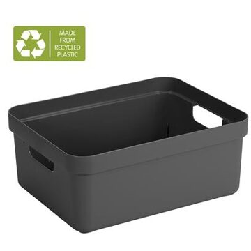 SunWare Sigma Home opbergbox - 24 liter - antraciet Grijs