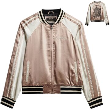 Superdry Suikajan Embroidered Bomber Jas Dames - 14