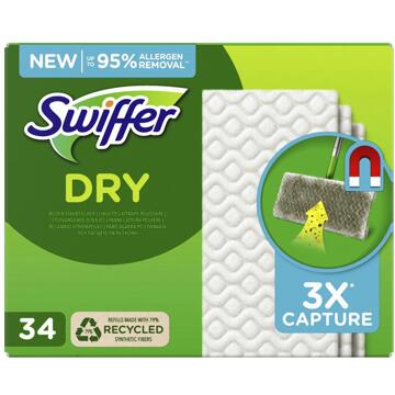 Swiffer Dry Vloerreiniger Stofdoeken Navulling 34st