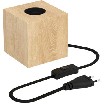 | Tafelarmatuur | FSC 100% Hout | E27 fitting | Met schakelaar | 1.8M snoer
