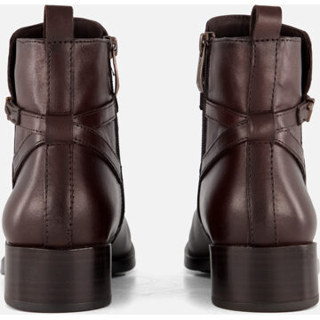 Tamaris Enkellaarsjes bruin Leer - 37,38,39,40,41,42