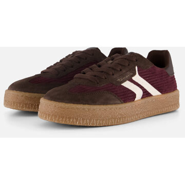 Tamaris Sneakers Laag Bordeaux - 36