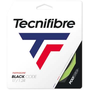 Tecnifibre Black Code 12m Set Snaren limoen - 1.24