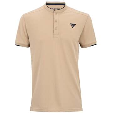 Tecnifibre Pique Polo Heren-zand - L