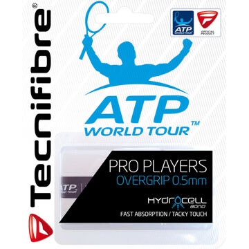 Tecnifibre Players Pro (30 stuks) - wit - 0.5 mm - overgrips