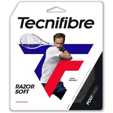 Tecnifibre Razor Soft 12m Set Snaren grijs - 1.20,1.25,1.30