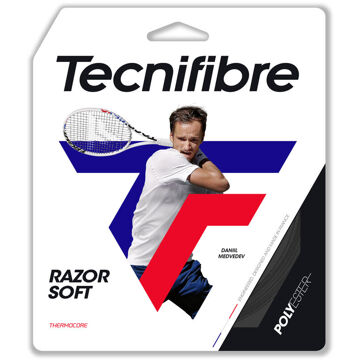 Tecnifibre Razor Soft 12m Set Snaren grijs - 1.20