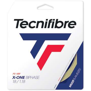 Tecnifibre X-One Biphase 12m Set Snaren natuurlijke_kleuren - 1.18