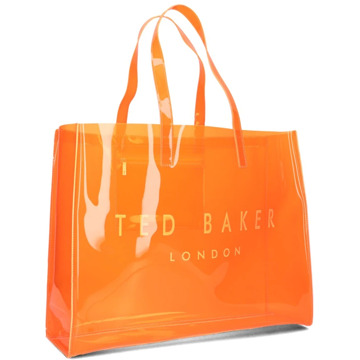 Ted Baker Oranje Sheakon Shopper Tas Ted Baker , Orange , Dames - ONE Size