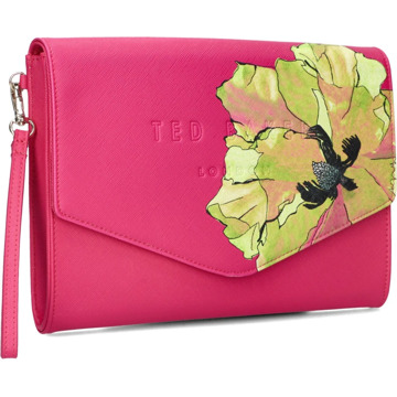 Ted Baker Roze Bloemen Clutch Mielliy Ted Baker , Pink , Dames - ONE Size