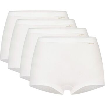 Ten Cate Basics Organic Cotton Stretch Short 4-pack Wit-XXL - XXL