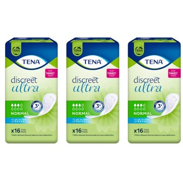 Tena Maandverband Tena Discreet Ultra Normal 3 x 16 st