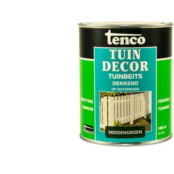 Tenco tuindecor beits dekkend middengroen - 1 liter