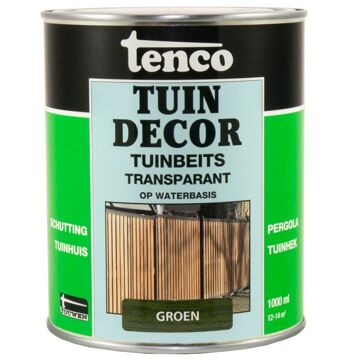 Tenco Tuindecor tuinbeits transparant groen 1