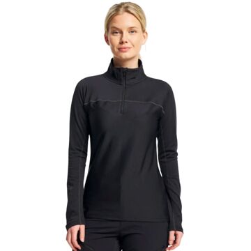 Tenson Txlite Base Half Zip Ski Pully Dames L/40 Zwart