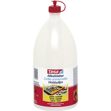 tesa 1x Tesa alleslijm 1750 gram knutselbenodigdheden - Hobbylijm