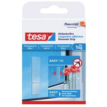 tesa Dubbelzijdige powerstrip Tesa transparant 1kg