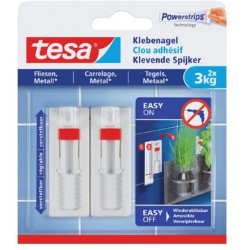 tesa Klevende spijker Tesa tegels en metaal verstelbaar 3kg