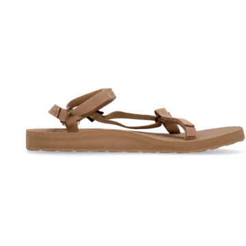 Teva Slim Tigers Eye Dames Sandaal Teva , Beige , Dames - 37 Eu,41 EU