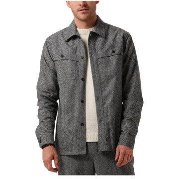 The Goodpeople Solva Heren Overshirt Grijs The GoodPeople , Gray , Heren - Xl,L,M