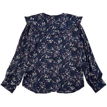 The New meisjes blouse Blauw - 110-116