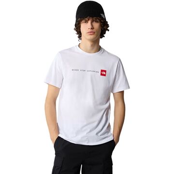 The North Face S/S Never Stop Exploring Tee Wit - XXL