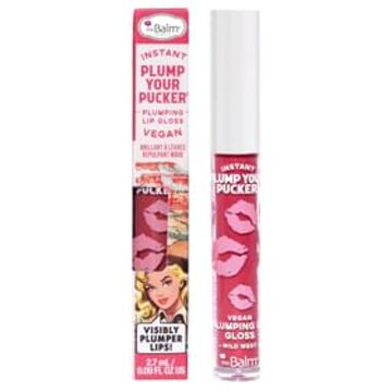 TheBalm Instant Plump Your Pucker : Plumping Lip Gloss - 7 Colors Dilly Dally - 2.7ml
